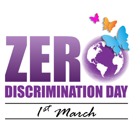 Zero Discrimination Dayのイラスト素材