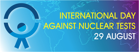 International Day against Nuclear Testsのイラスト素材