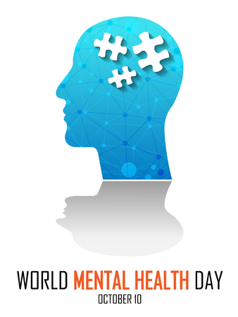 World Mental Health Dayのイラスト素材