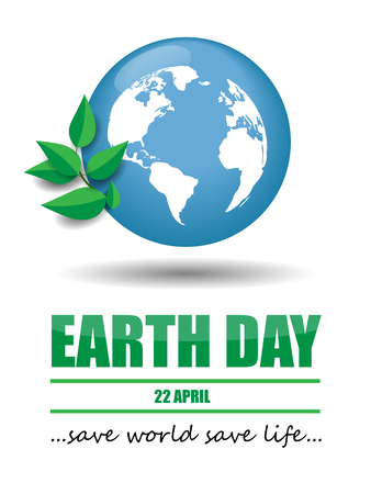 Earth dayのイラスト素材