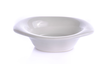 Bowl on a white backgroundの写真素材