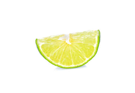 Lemon on white backgroundの写真素材