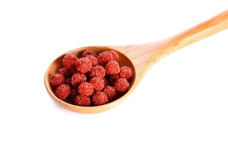 Jelly berry on white background