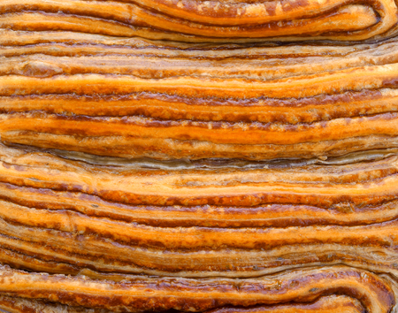 Chocolate danish closeupの写真素材