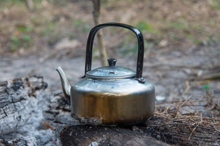 Outdoor water cookingの写真素材