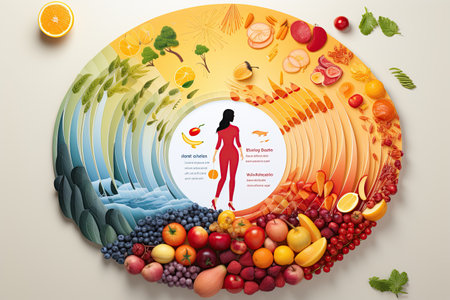 Create captivating visuals that promote a healthy lifestyle. Generated with AIの素材