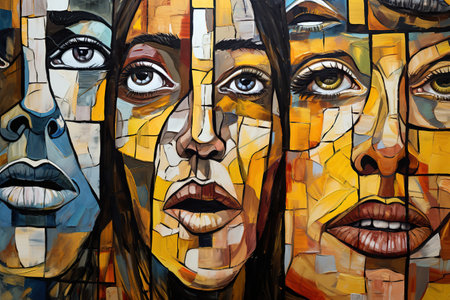 Emotional Communication  delves into the intricacies of human connection through nonverbal cues and expressions.の素材