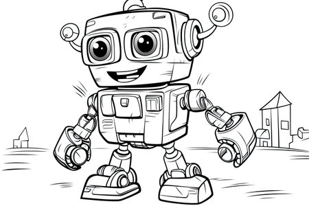 Coloring pages: Printable or digital illustrations designed for coloring with a variety of colors,Generated with AIの素材