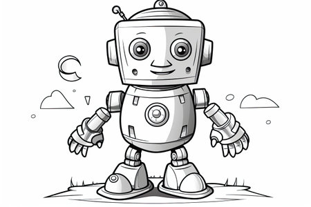 Coloring pages: Printable or digital illustrations designed for coloring with a variety of colors,Generated with AIの素材