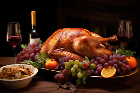 hanksgiving  holiday celebrated in the United States on the fourth Thursday of November each year.Generated with AIの素材