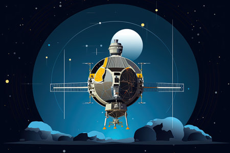 Chandrayaan 3 was a proposed lunar mission by ISRO.Generated with AIの素材