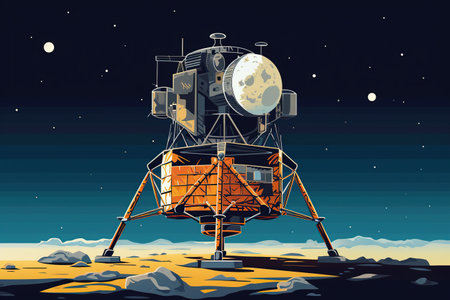 Chandrayaan 3 was a proposed lunar mission by ISRO.Generated with AIの素材