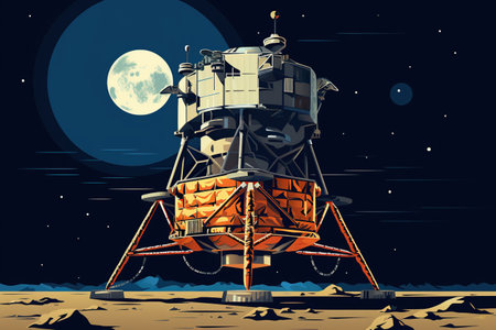 Chandrayaan 3 was a proposed lunar mission by ISRO.Generated with AIの素材