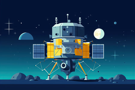 Chandrayaan 3 was a proposed lunar mission by ISRO.Generated with AIの素材