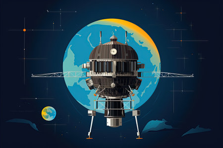 Chandrayaan 3 was a proposed lunar mission by ISRO.Generated with AIの素材