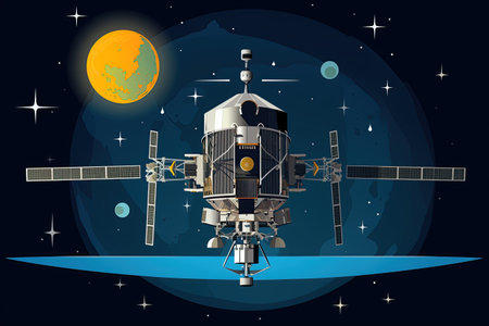 Chandrayaan 3 was a proposed lunar mission by ISRO.Generated with AIの素材
