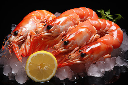 Fishermen cultivate and research shrimp in organic farms, catch shrimp to sell in market,の素材