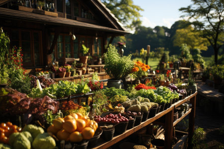 Backyard Garden: Growing organic vegetables and herbs at homeの素材