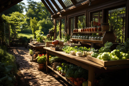Backyard Garden: Growing organic vegetables and herbs at homeの素材