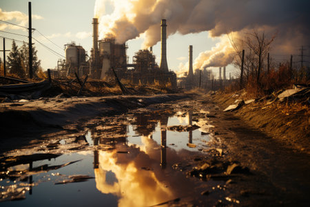 Environmental Engineer: Evaluating pollution control measures in the fieldの素材