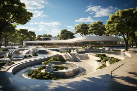 Skatepark Creation: Building a recreational park for skating enthusiastsの素材