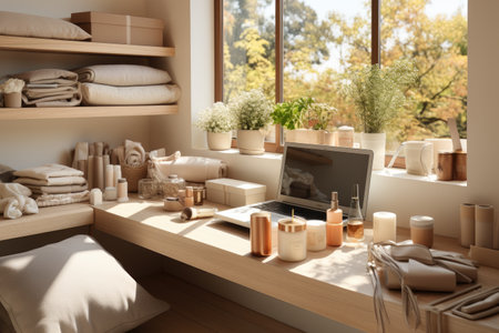 Online Retail: E-commerce shop for curated products from homeの素材