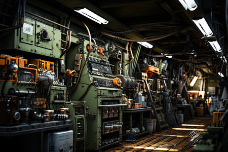 Marine Engineer: Inspecting ship engines and systemsの素材
