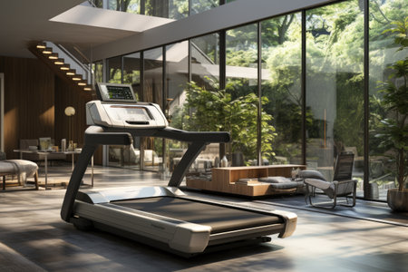 health and wellness-themed AI visuals for fitness and medical industriesの素材