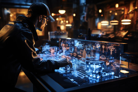 Cybersecurity: Implement AI for real-time threat detection and response in cybersecurityの素材