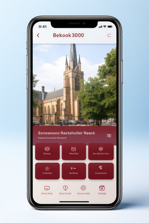 Banking App Transaction Page Mock-up: Generate a transaction page UI mock-up for a mobile banking app with AI assistanceの素材