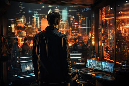 Cybersecurity: Implement AI for real-time threat detection and response in cybersecurityの素材