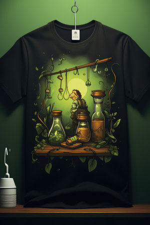 Medical Doctor Nurse Laboratory Professional t-shirt design vectorの素材