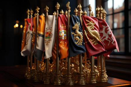 Flag and Emblem Creation: Generate national flags and emblems with AI design algorithmsの素材