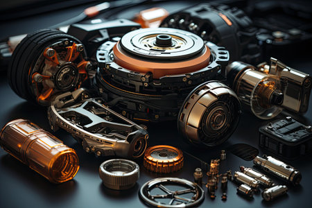 Automotive Parts Design: Create innovative car parts and components using AIの素材