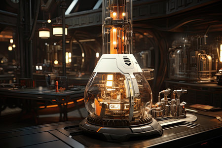 Produce AI science and technology-themed animations for educational purposesの素材