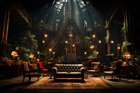 Film Set and Stage Design: Enhance movie and stage design with AI-powered creativityの素材
