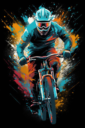 Street Art Rebel: Graffiti-style street art and rebellious messages. Professional tshirt design vectorの素材