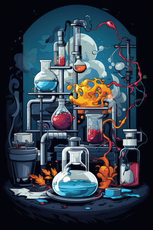 Medical Doctor Nurse Laboratory Professional t-shirt design vectorの素材