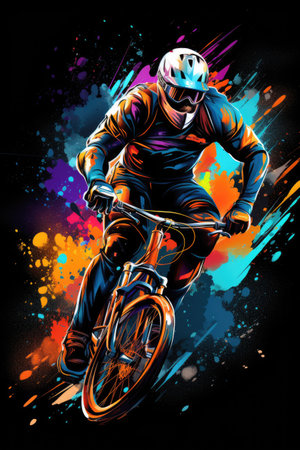 Street Art Rebel: Graffiti-style street art and rebellious messages. Professional tshirt design vectorの素材