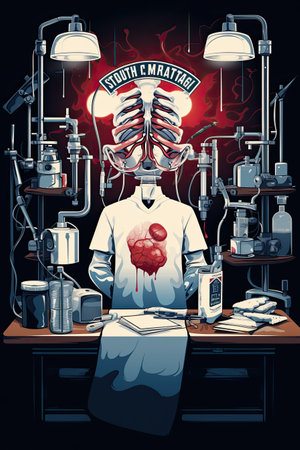 Medical Doctor Nurse Laboratory Professional t-shirt design vectorの素材