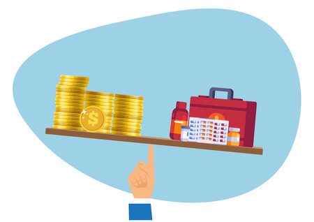 young woman lose weight with exercise fitness vectorのイラスト素材