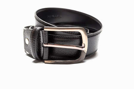 leather beltの写真素材