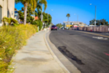 street blurredの写真素材