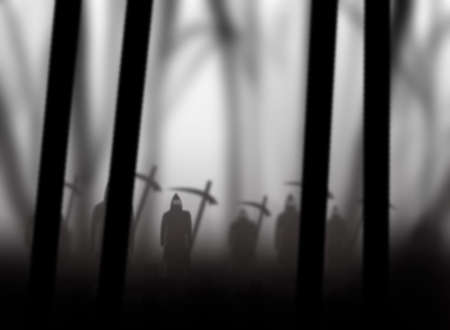 Halloween sceneの写真素材