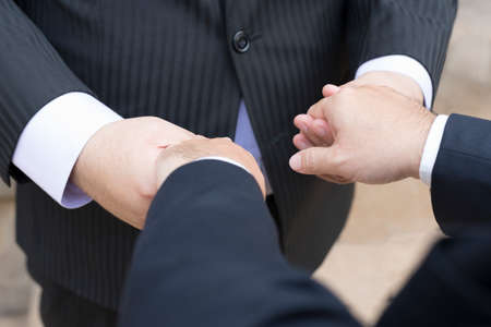 gay couple exchanging vowの写真素材