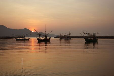 Fishing boatの写真素材