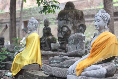 Buddha in Thailandの写真素材