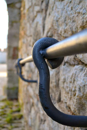 Metal banisterの写真素材