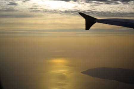 Flying wingの写真素材