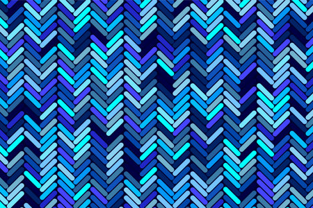Pattern with geometric elements in blue tones abstract gradient vector backgroundのイラスト素材